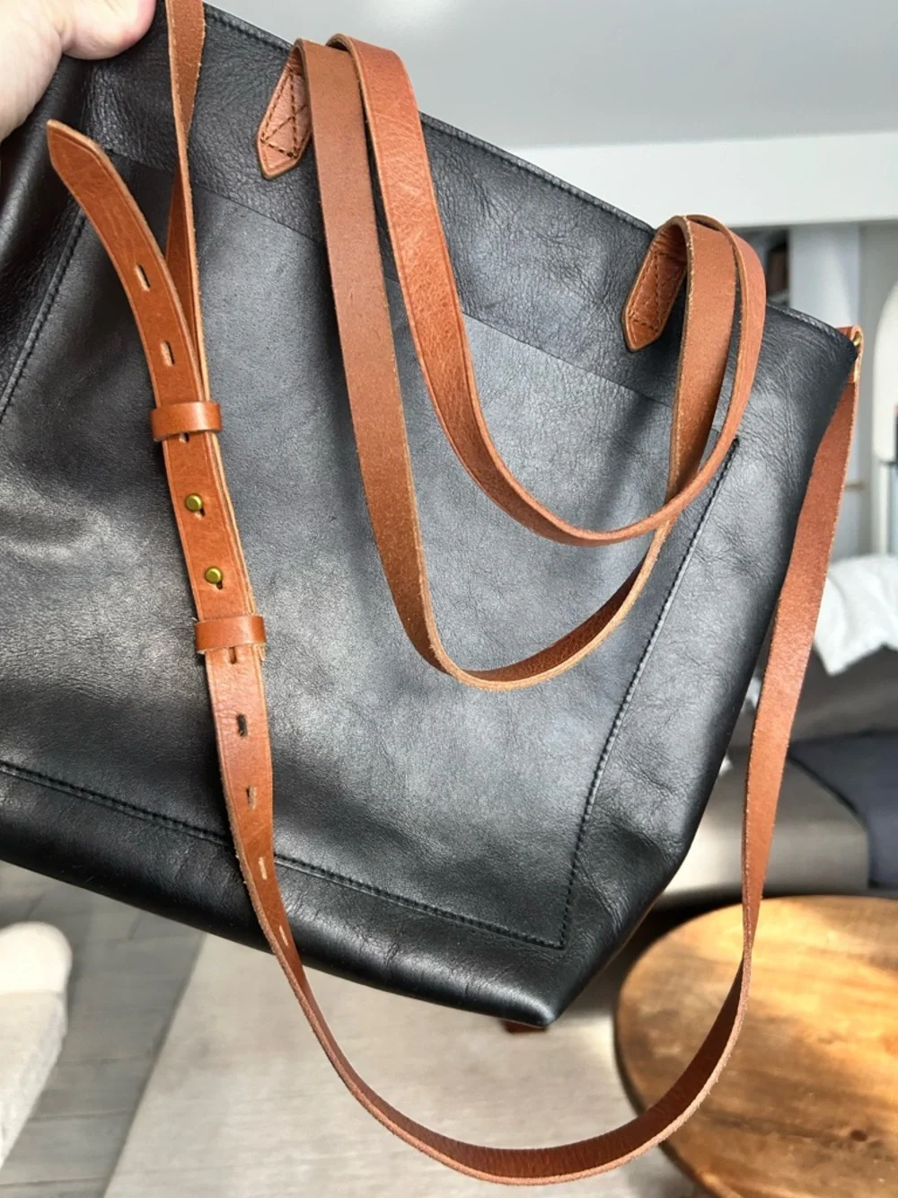 Madewell The Zip-top Medium Transport Tote - Picture 4 of 7